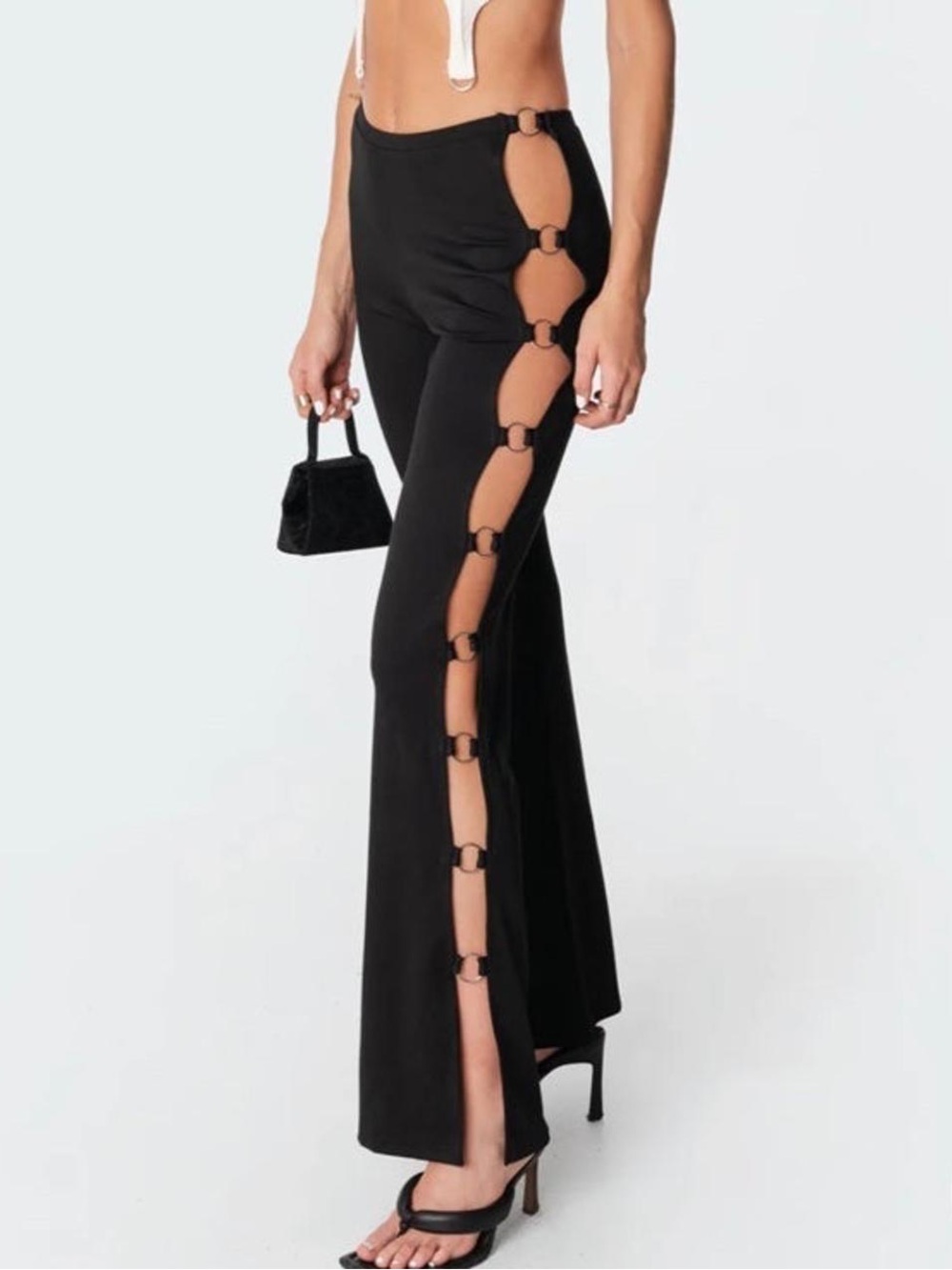 Edikted open ring pants